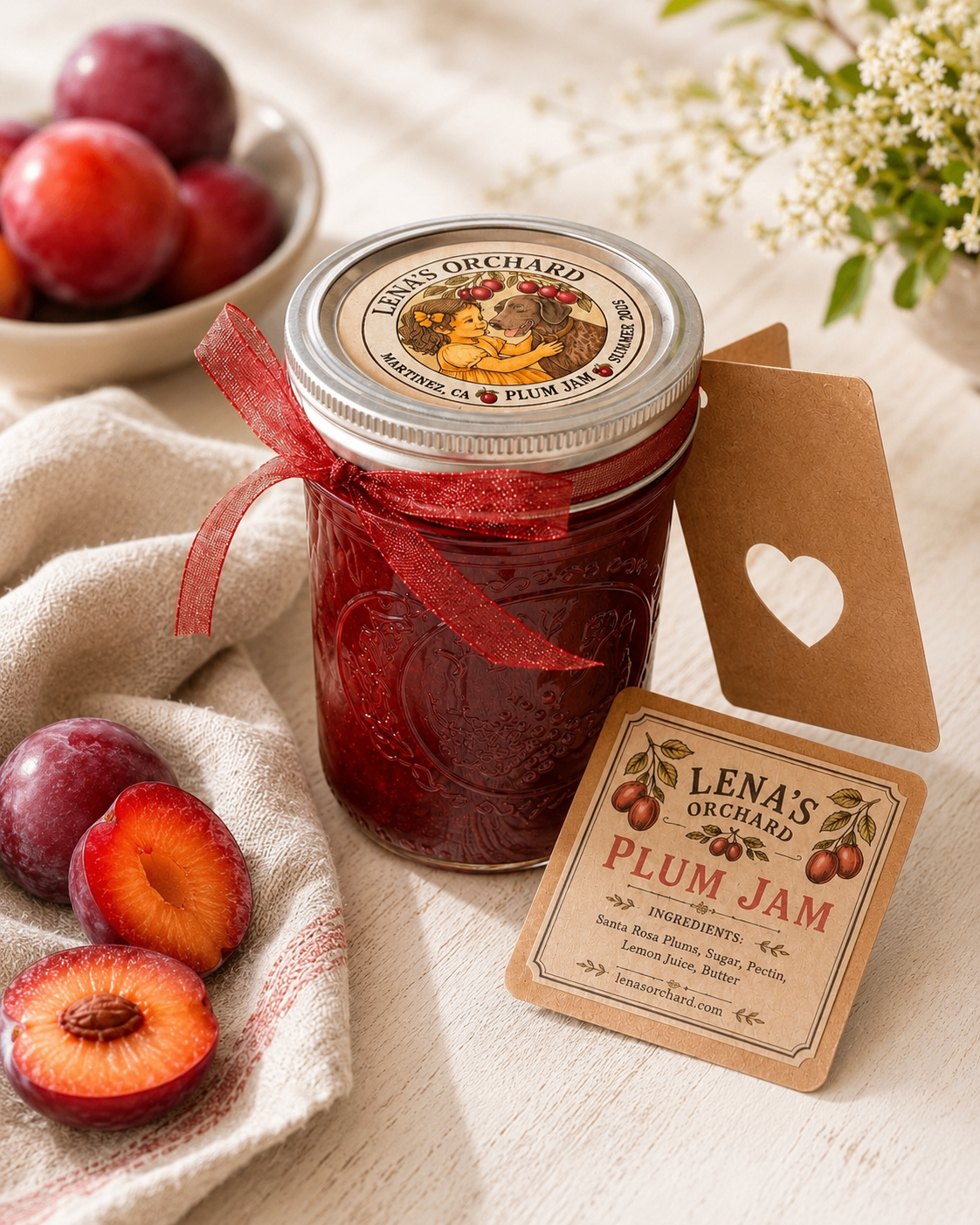Santa Rosa Plum