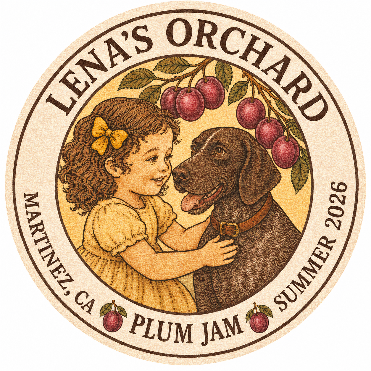 Lena's Orchard seal